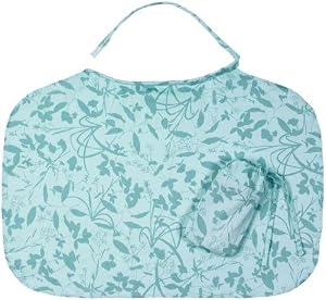 Cara Mia Baby Organic Cotton Nursing Cover - Blue Meadow