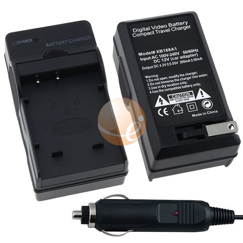 Sony NP-BG1 Premium Compatible Battery Charger Set for Sony Cybershot DSC-H20 / DSC-HX5V / DSC-W290 CMOS Digital Camera