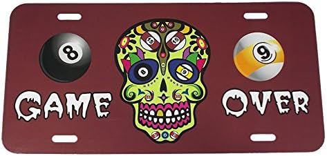 Game Over Novelty License Plate