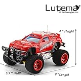 Lutema Tracer Overlord 4CH Remote Control Truck, Red