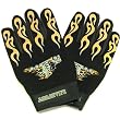 Light Men's Amara Palm Trailer Trucker Suede Gloves, Large