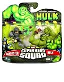 Incredible Hulk Movie Super Hero Squad 2-Pack Hulk & Hulk Buster