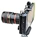 Universal Telephoto Lens Cell Phone Telescope M,Way Hiking Concert Camera Lens 8X Optical Zoom Telescope Camera Lens With Holder For Middle Camera Smartphone