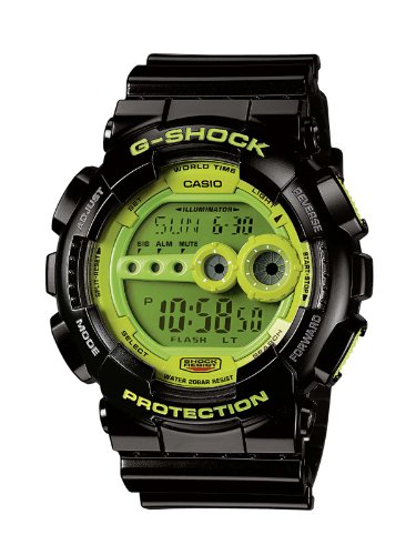 CASIO GD-100SC-1ER - Reloj de caballero de cuarzo, correa de resina color negro CASIO GD-100SC-1ER - Reloj de caballero de cuarzo, correa de resina color negro