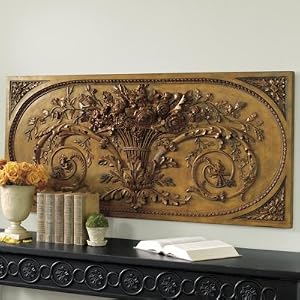 Grande Bouquet Plaque- Ballard Designs