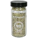 Morton & Bassett Organic Rosemary, .8-Ounce Jars (Pack of 3)