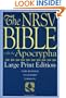 The New Revised Standard Version Bible, Large Print Edition: with Apocrypha