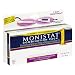 Monistat 1 Vaginal Antifungal Combination Pack with Ovule Insert Prefilled Applicator Plus External Cream