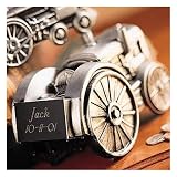PERSONALIZED Engraved 6 x 3 PEWTER Farmer TRACTOR Coin BANK
