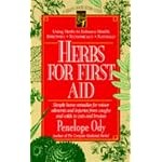 Herbs for First Aid: Simple Home Remedies for Minor Ailments and Injuries from Coughs and Colds to Cuts and Bruises (Keats Good Herb Guide Series) book cover