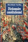 Dictionnaire constitutionnel