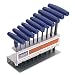 Draper 35383 Metric "T" Handle Hexagon Key Set 10pc