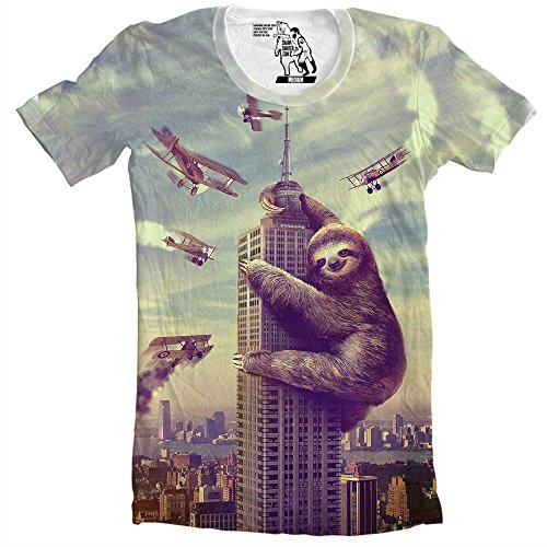 Sharp Shirter Slothzilla Men's Tee