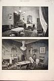 GRASSE FRANCE REGIMENT CHASSEURS GRAND HOTEL PRINT 1891