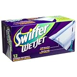 Swiffer Wet Jet Refill, 4 Boxes (48 Swiffers)