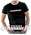 Coole-Fun-T-Shirts Herren T-Shirt Schiiiiiieeeeß ! Fußball