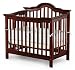 Haley Mini Crib in Cherry by Nursery Smart