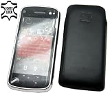 Nokia N97 Leder Etui Tasche Ledertasche N 97 (Schwarz) Original SunCase