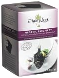 Mighty Leaf Organic Tea, Earl Grey, Tea Bags, 15-Count  Box, Biodegradable Whole Leaf Pouches (Pack of 3)