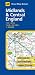 Midlands and Central England (AA Road Map Britain Series)