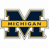 Michigan Wolverines NCAA Precision Cut Magnet