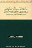 Landownership by public and semi-public bodies in Great Britain