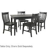 Antique Black Prairie Dining Table