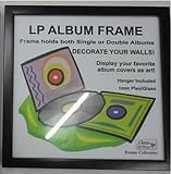 Black LP Frame