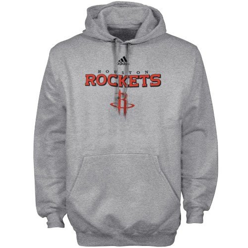 adidas Houston Rockets Ash True Hoody Sweatshirt (X-Large)