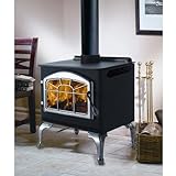Copperfield 57252 1400PL Steel Woodburning Stove, Painted Black, Order Doors, Legs, and Louvers Separately