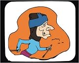 51NPPFgus5L. SL160  Decorated Mouse Pad with man, cap, baton, athlete, stick, Finland, running, Europe