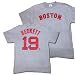 ボストン・レッドソックス＃19 ジョシュ・ベケット　ロードネームナンバー入りTシャツ【MLBグッズ】
