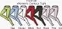 Hot Chillys Women's Contour Ankle Tight (White, Medium)
