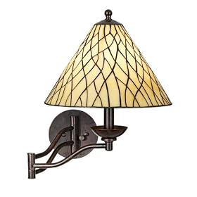 Robert Louis Tiffany® Iron Vine Swing Arm Wall Lamp