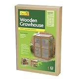 Outdoor Value GARDMAN WOODEN GROWHOUSE GREENHOUSE POLYCARBONATE PLANT