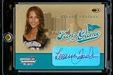 2004 Donruss Fans of the Game Leeann Tweeden Autograph Baseball Card - Mint Condition - Shipped In Protective Display Case!