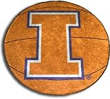 Illinois Fighting Illini Small Basketball Rug