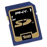 PNY Secure Digital SD Memory Card 1GB (P-SD1G-RF3)