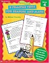 8 Practice Tests for Reading and Math: Grade 4 (Ready-To-Go Reproducibles)
