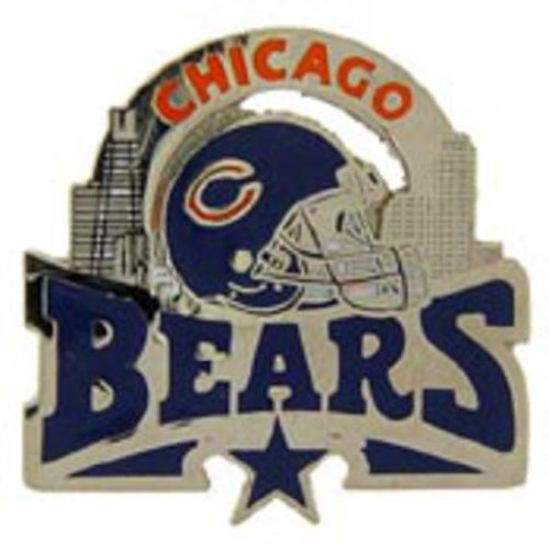 NFL Chicago Bears Star Pin 1 1/4