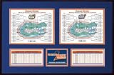 Florida Gators - 2006/2007 Back-2-Back - NCAA Men's Basketball Repeat National Champions Frame