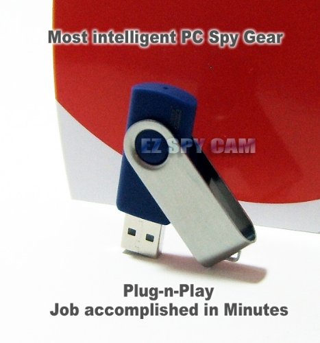 PC Spy Stealth USB Stick, Plug-n-Play & 