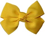 Posies Accessories Bitty Grosgrain Yellow Daffodil Hair Bow