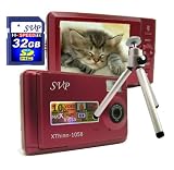 Xhtinn-1056, 10MP Max via interpolation. Digital Video Camera with 2.5 LCD (Free-32GB SDHC Memory Card, a Sturdy Tripod)