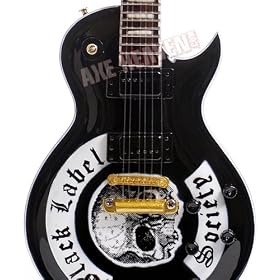 Zakk Wylde Miniature Black Label Society Guitar Model
