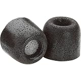 Comply Premium Replacement Foam Earphone Earbud Tips - Isolation Plus Tx-500 (Black, 3 Pairs, Medium