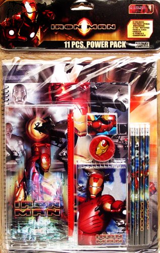 Iron Man IRONMAN 11 Piece Stationery Set