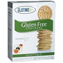 Glutino Gluten Free Crackers Vegetable -- 4.4 oz