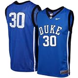 Nike Duke Blue Devils #30 Youth Elite Replica Aerographic Basketball Jersey - Duke Blue