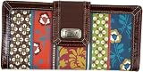Fossil Printed Tab - Clutch (Color: Stripe)